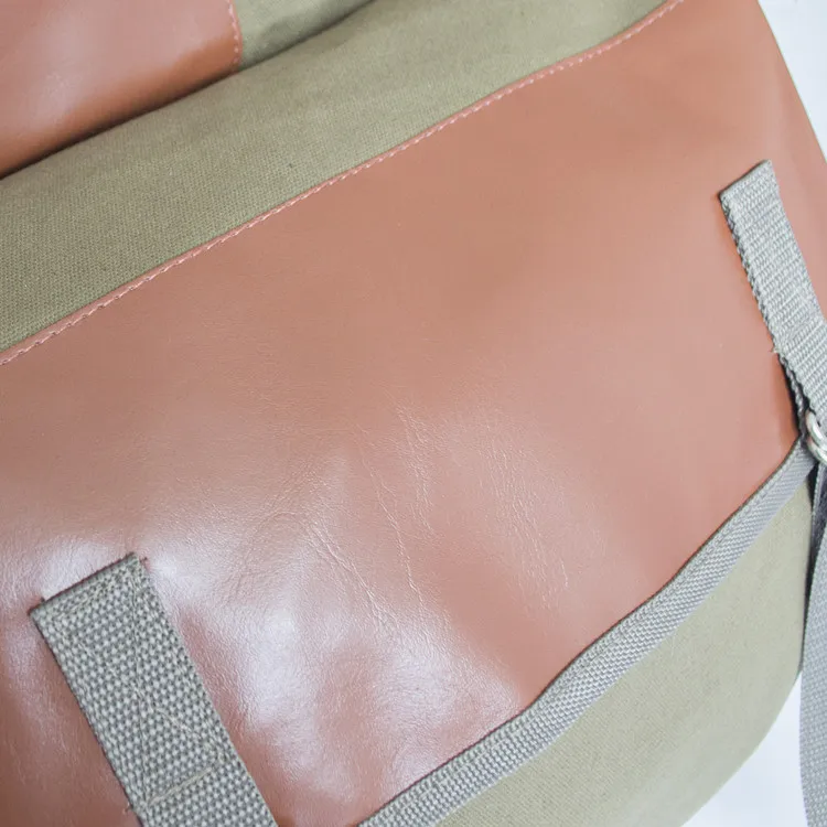 Multi-use Large Capacity Canvas Motorcycle Saddle Bags