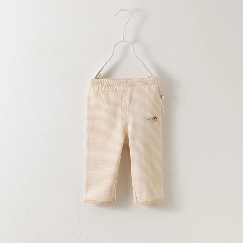 
Infants and toddlers kids organic cotton baby long pants clothes 