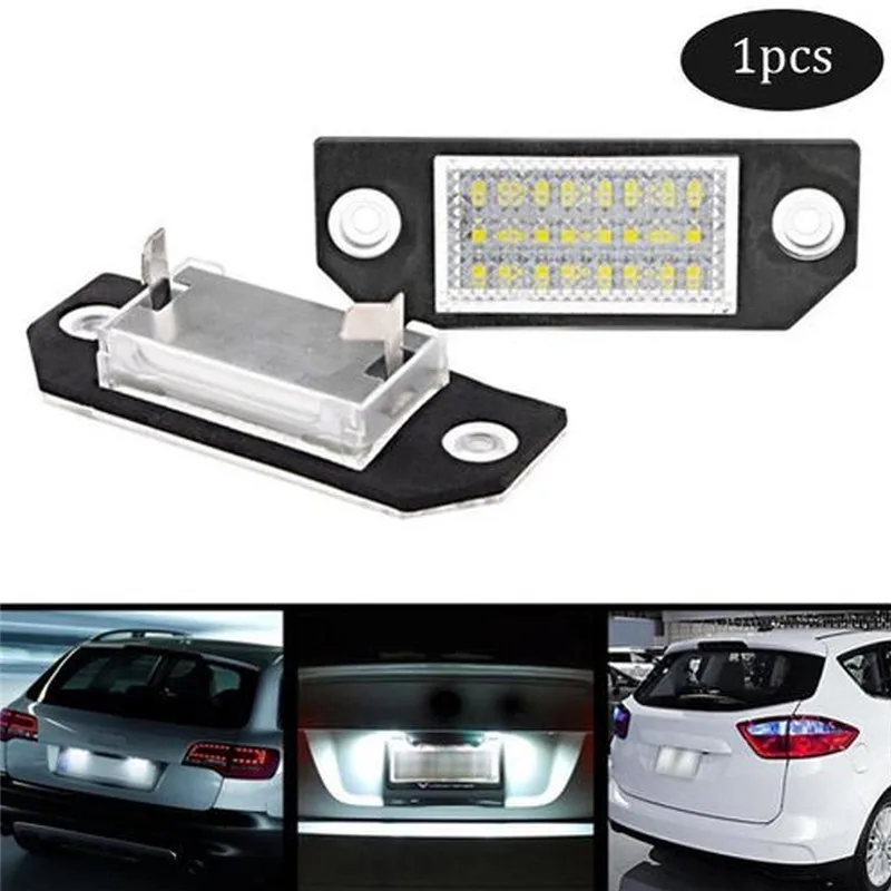 1Pcs 5W Led Number Plate High Quality For Ford Focus MK2 Number License Plate Light Lamp For 2003-2008 Ford Focus MK2#292256