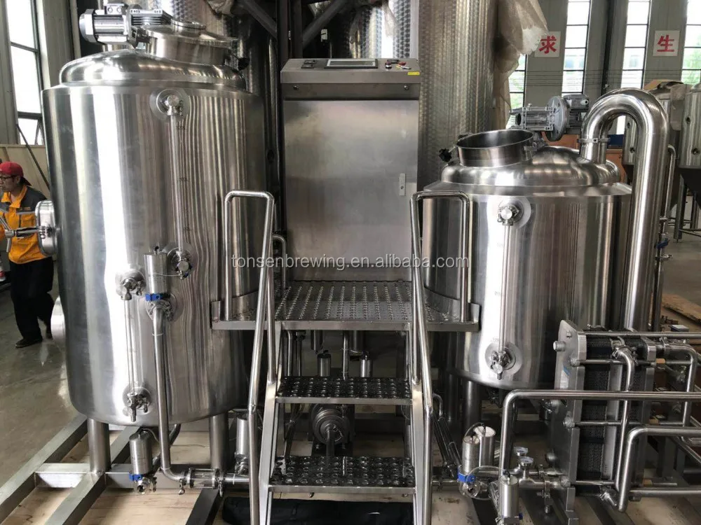 Tonsen beer brewing equipment mash system turnkey project for craft beer making