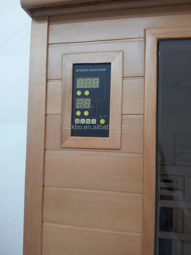 Hot selling wooden far infrared sauna room, indoor sauna steam room, infrared spa sauna room