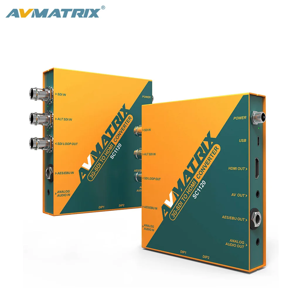 AVMATRIX 1080P to 1080i SDI HDMI converter