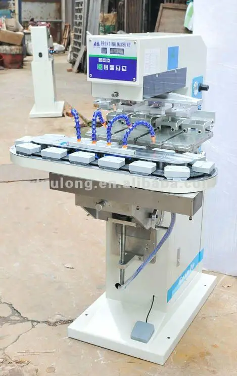 
4 color pad printer YYZ4-300-90 shoe printing machine 