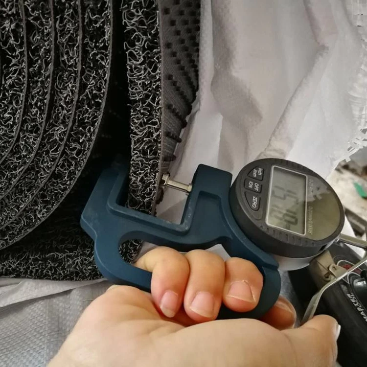 Cushion PVC Coil Mat Carpet With Spike Backing