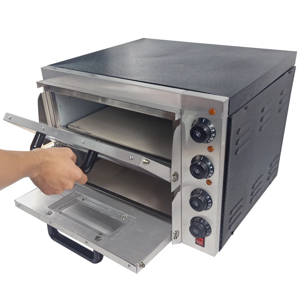 Fast and easy to use electric freestanding pizza oven