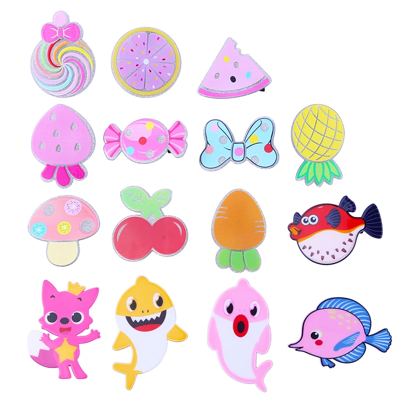 Милые заколки в форме животных для маленьких девочек детские волос новейший дизайн женские