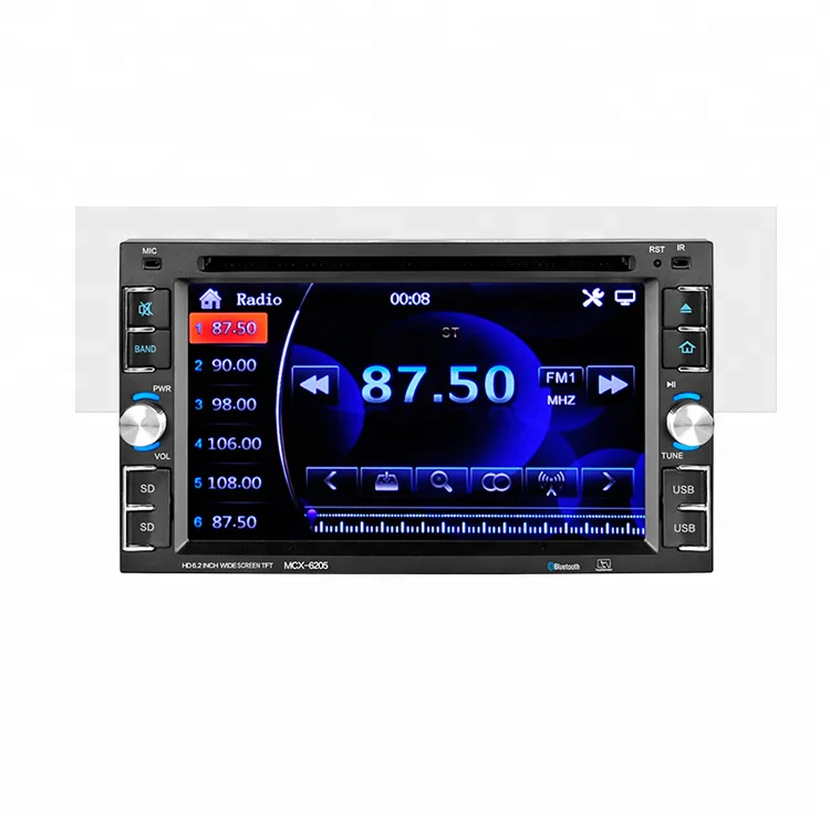 Easy installation well made in china car dvd player with radio hands free supply mirror link and HD capacitive  touch screen