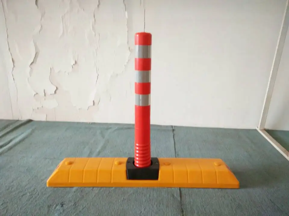 78cm height lane separator delineator flexible warning post