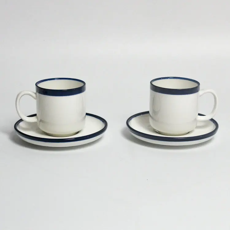 Wholesale elegant design antique round turkish 12pcs tea ceramic cups and saucer