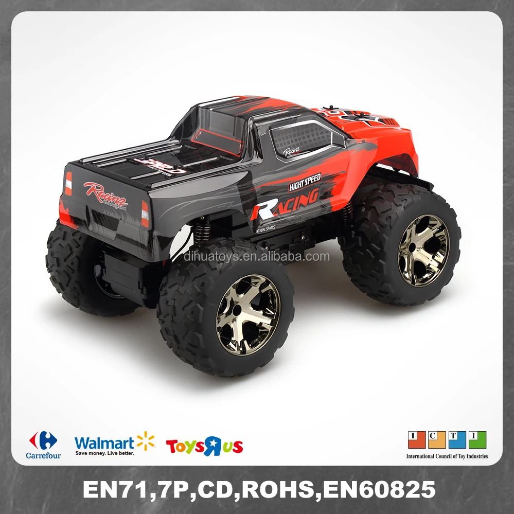 
2.4GHz Remote Control Monster Truck High Speed 15KM/h 1/10 Scale RC Car for Boy 