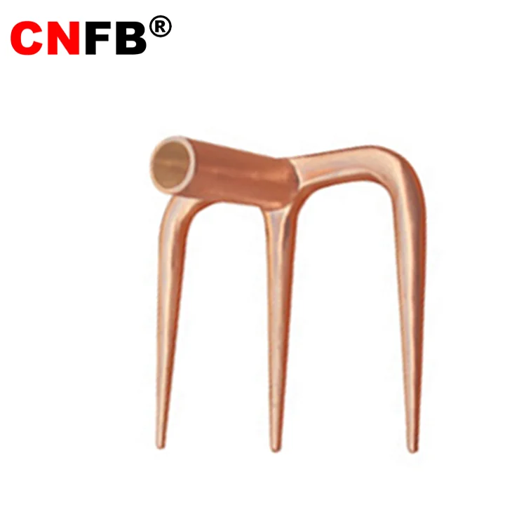 Вилка с тремя зубцами, не Искрящаяся алюминиевая бронза и Бериллиевая бронза 185 мм