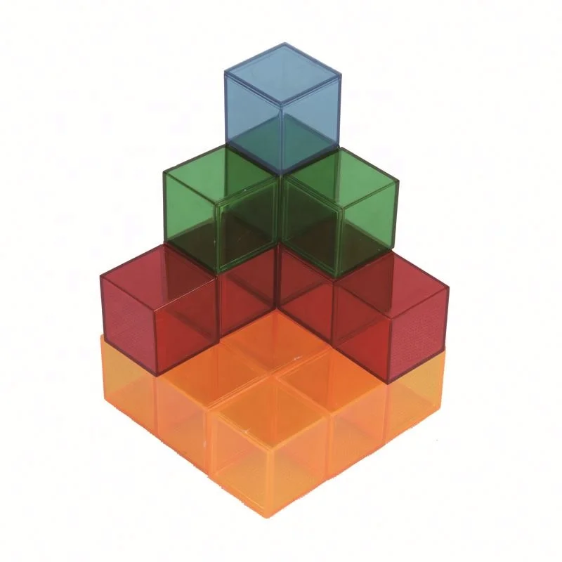 Enlighten Low Price Intelligence Cube Building Block Bricks Toy Transparent Shaped Plastic Other Educational Toys