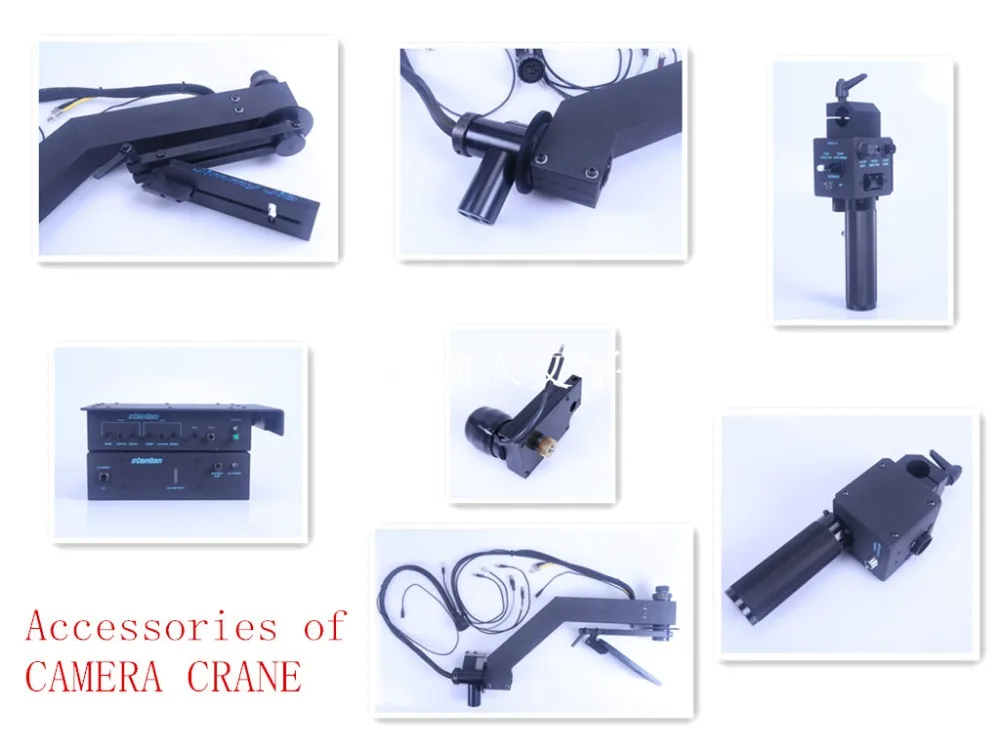Professional 15meters Jimmy Jib Camera Crane for film/video/wedding/conference/church shooting with 3axis head