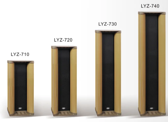 QQCHINAPA Cost Price 5Inch 30-120W Waterproof Outdoor Pa System Column Speaker With Horn Tweeters For School,Park