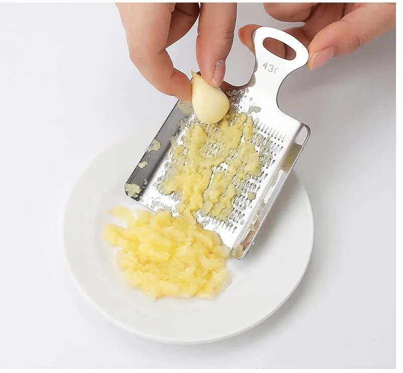 Wholesale Stainless Steel Mini Flat Garlic Grater