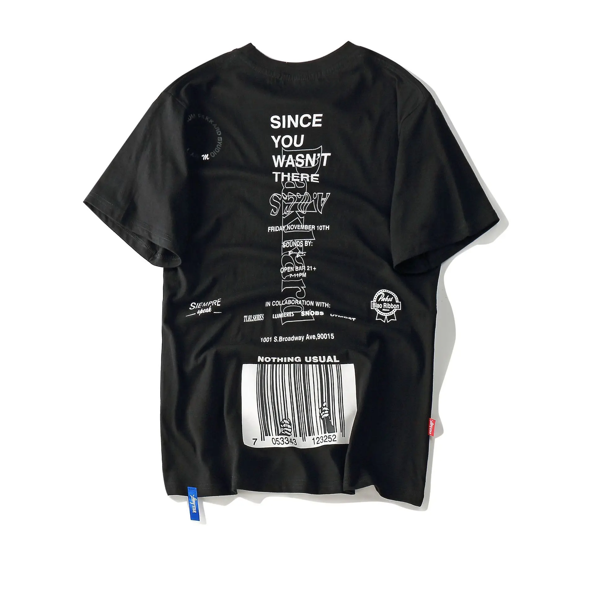 Summer new simple street couple short sleeve t shirts men cotton loose breathable round collar letter digital print tees