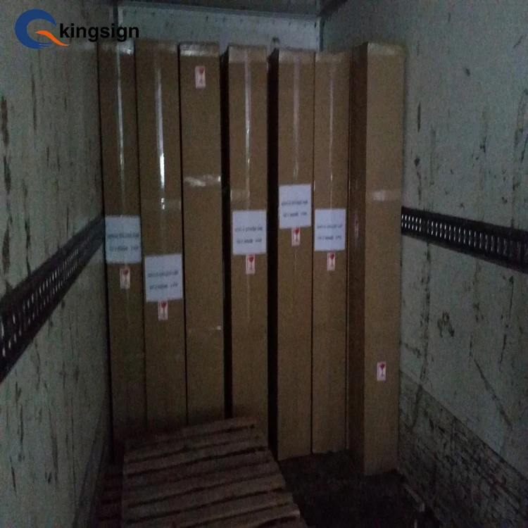 Kingsign manufacture big diameter white or frosted acrylic tube