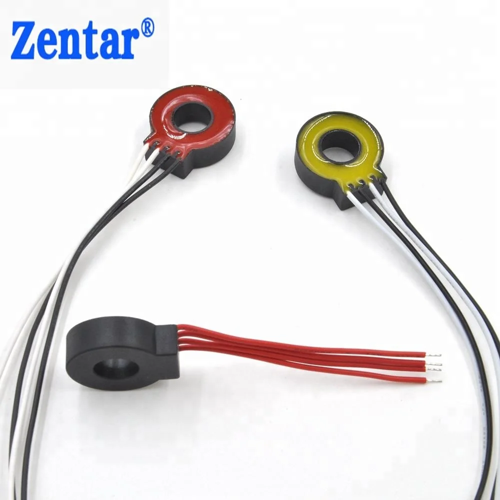50A Wire Lead Leakage Current Sensor For DC AC Current