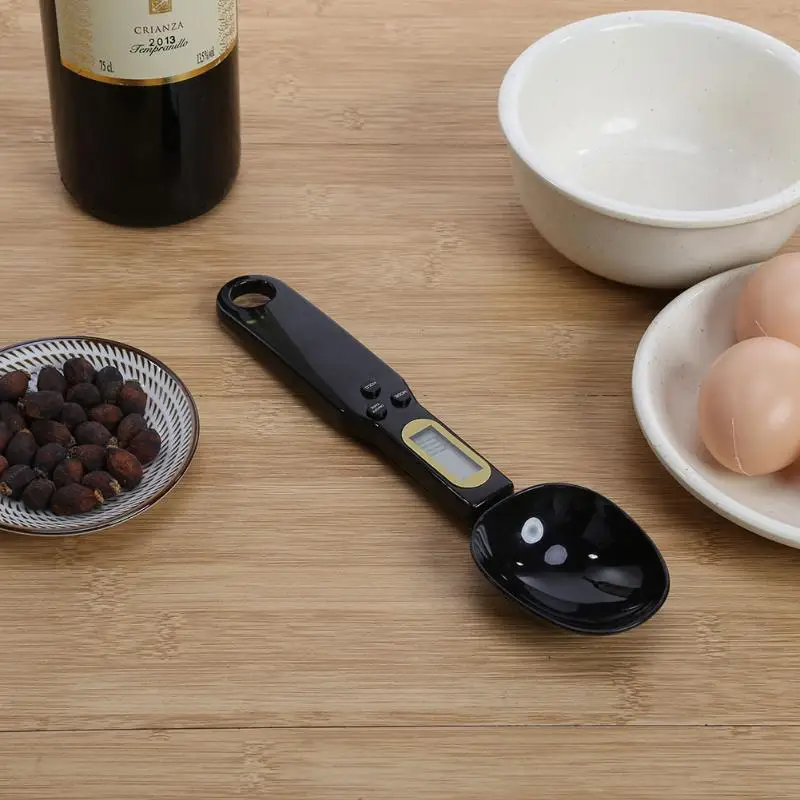 
500g/0.1g Portable Kitchen Scale Bake Milk Powder Digital Spoon Scale Measuring Gram LCD Electronic Lab Scales 