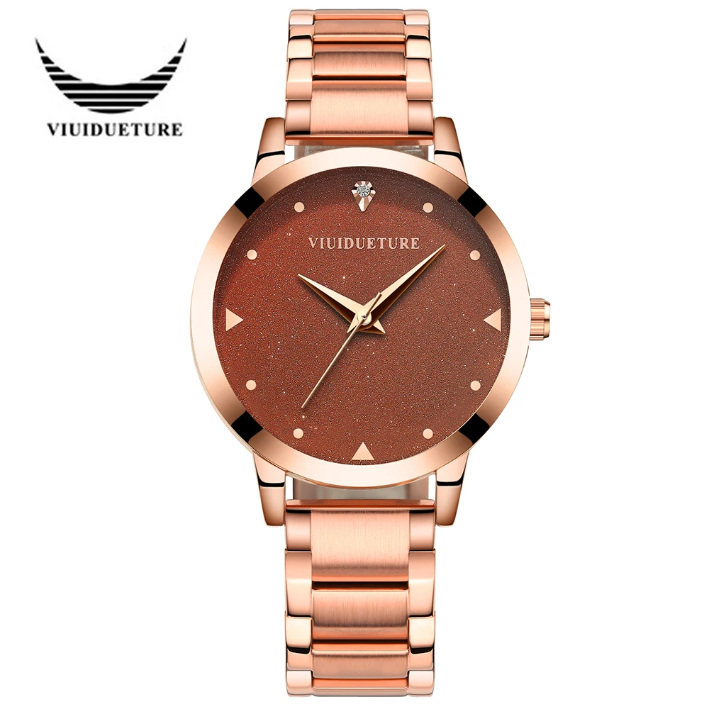 Beautiful women pretty wrist stainless steel perfect watch Japan movement Quartz Watches