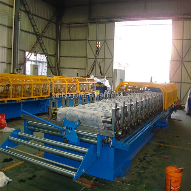 
Steel Sheet Roof Sheet Roll Forming Machine With Pre-shearing 7.5KW Motor 