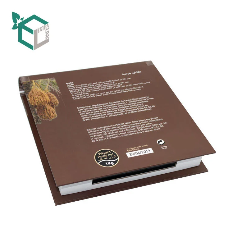 Custom Logo Paper Magnetic Favor Chocolate Packaging Box