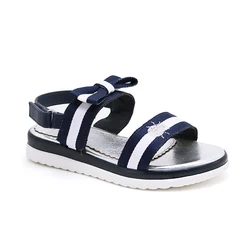 High Quality New Fashion Kid Girls Striped School Sandal Shoes for girls Summer