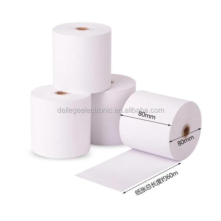 Hot sale 100% wood pulp material thermal cash register paper