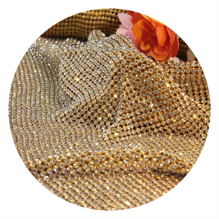 Crystal Castle Rhinestones Big Stone Strass Mesh Crystal Mesh Textile Tassel Trim Non Hotfix Rhinestone Sheet