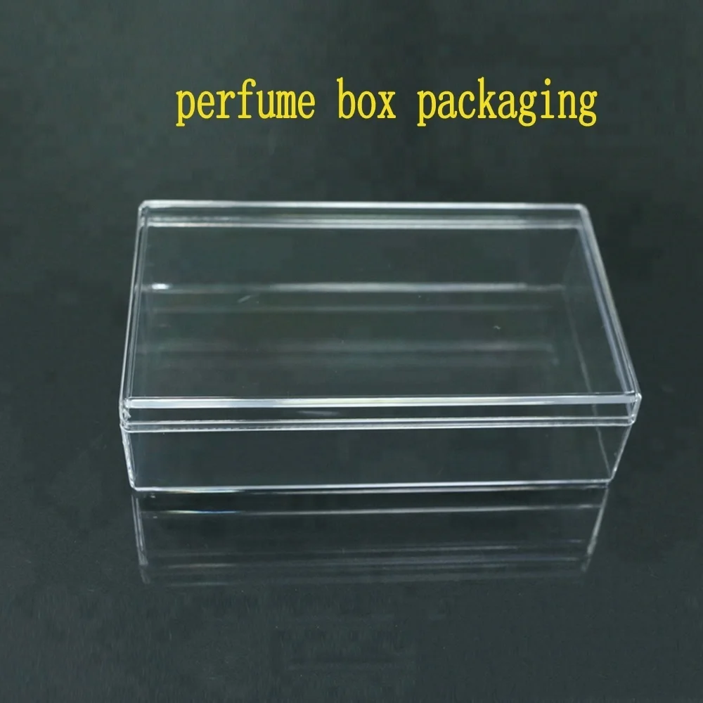 Wholesale Transparent Plastic Perfume Display Boxes for Imported Perfume Bottles, Clear Waterproof Plastic Packaging Boxes