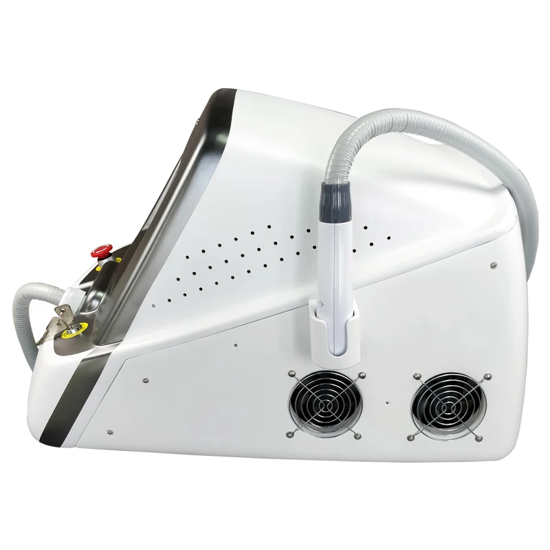 Fiber coupled diode laser hair removal machine
