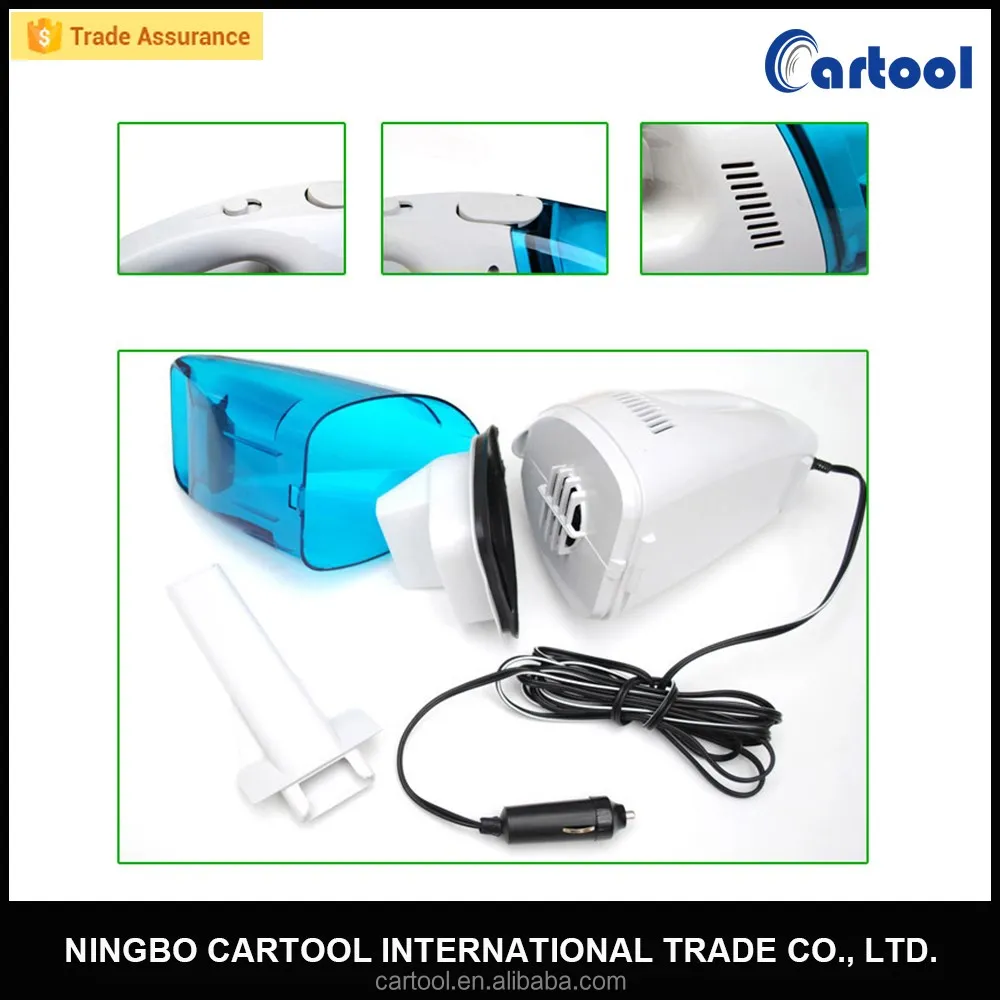 Mini 12V wet dry portable car vacuum cleaner