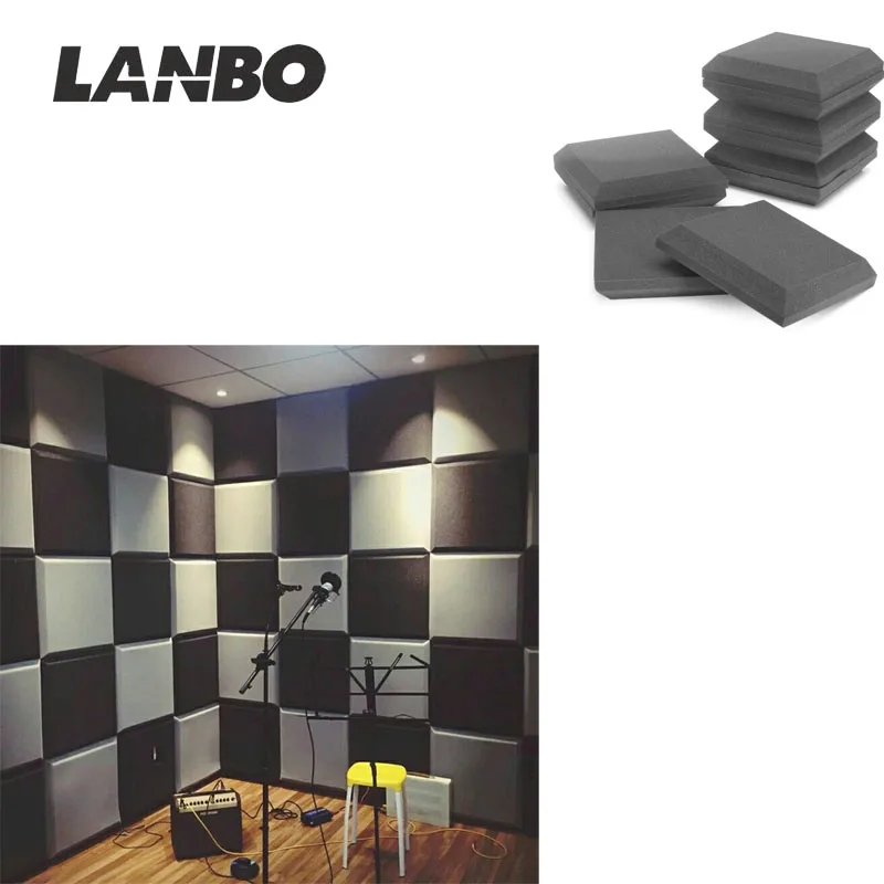 3CM other Acoustic noise reducing materials Studio interior egg crate foam