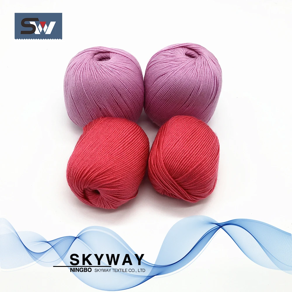 
100% acrylic chunky yarn milk cotton yarn baby yarn 