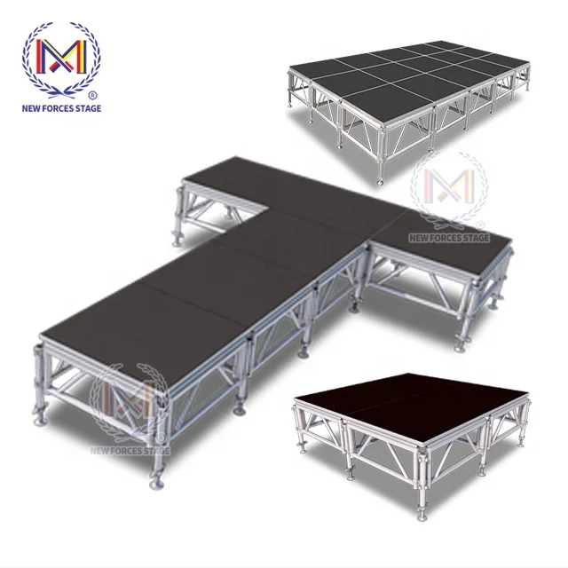 Easy Hany Podium Stage Platform for Events Plateforme De Podium Amovible Pour Evenements