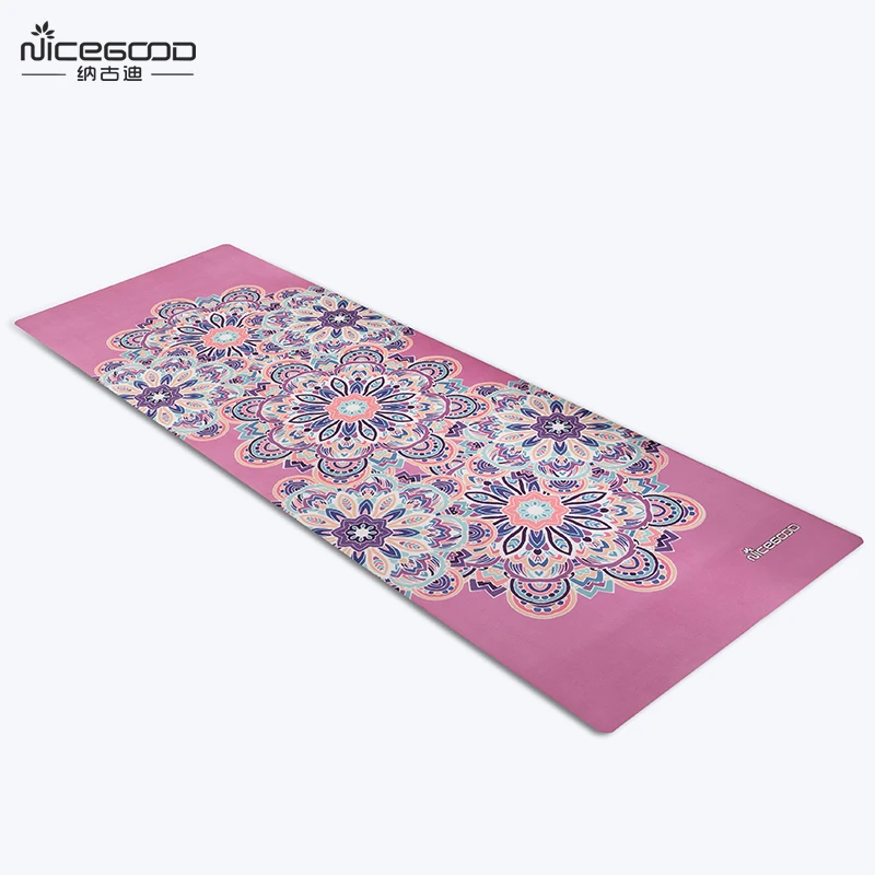 Hangzhou Jukui Custom label printed Rubber Yoga Mat bag with carrying stap Manufacturer