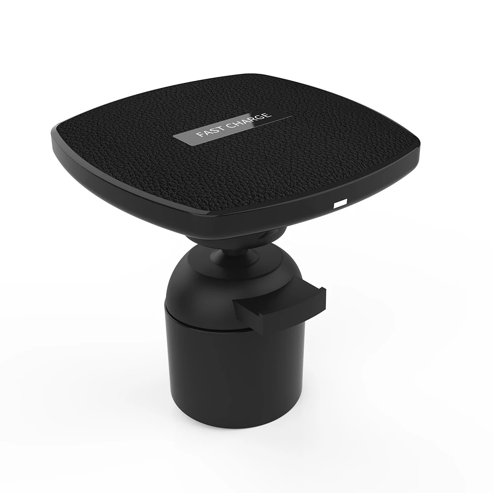 
rohs Car charger use QI wireless car charging magnetic induction wireless charger fast car holder 