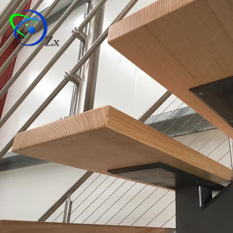 Modern Design Easy Installation Stainless Steel Open Loft Indoor Steel Structure Steel Stairs