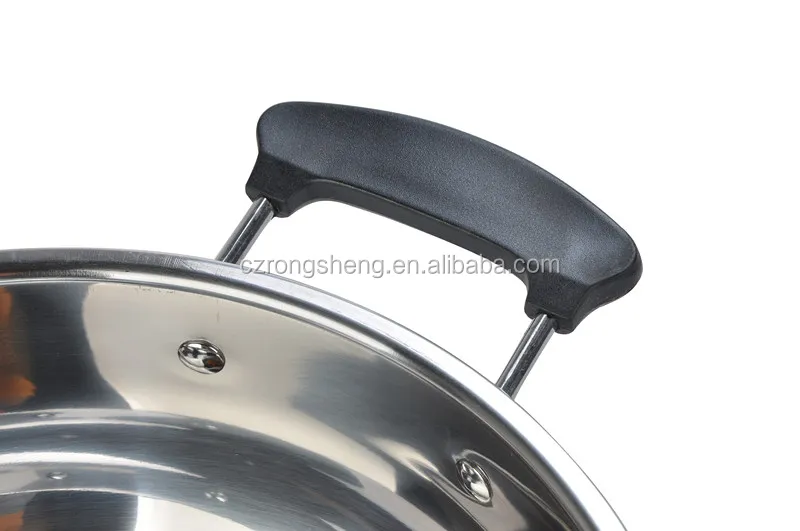 Electric multi-function online shopping classic 430 stainless steel soup pot with lid