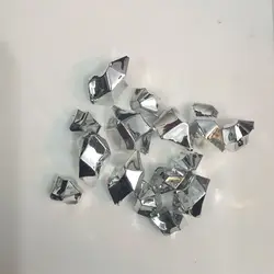 Wholesale Metallic Plated Acrylic Scatter Nuggets Ice, Confetti, Wedding Vase Filler Decoration