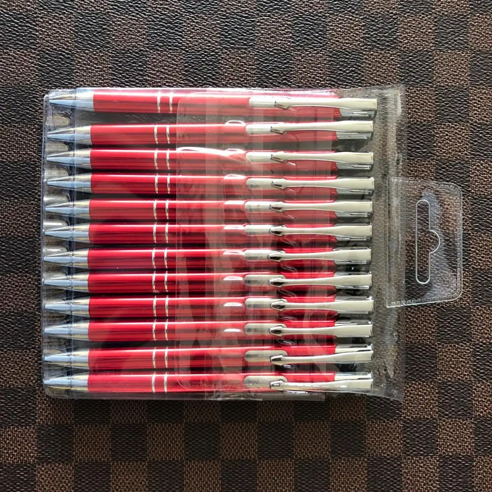 Laser engrave your logo M-001 Popular Promotional Aluminum Metal Ballpoint Pen for Business Office School