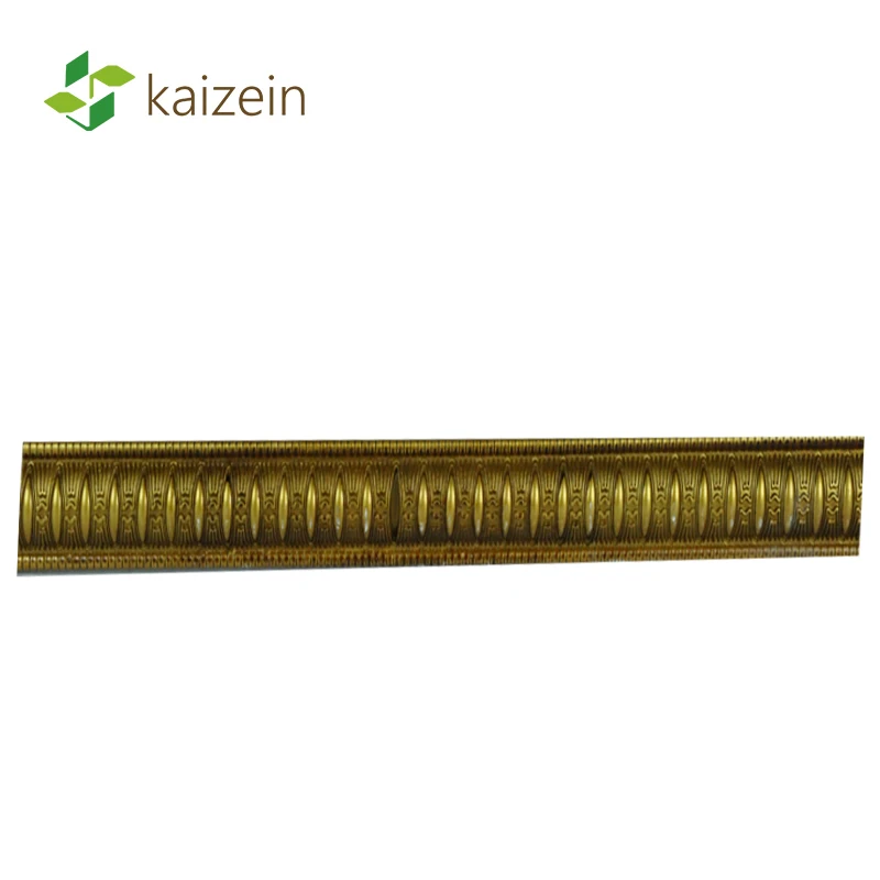 Nice decorative carving cornice moulding pillar flower design ceiling