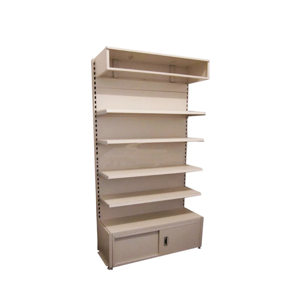 economic display shelf display stand with light box for sale