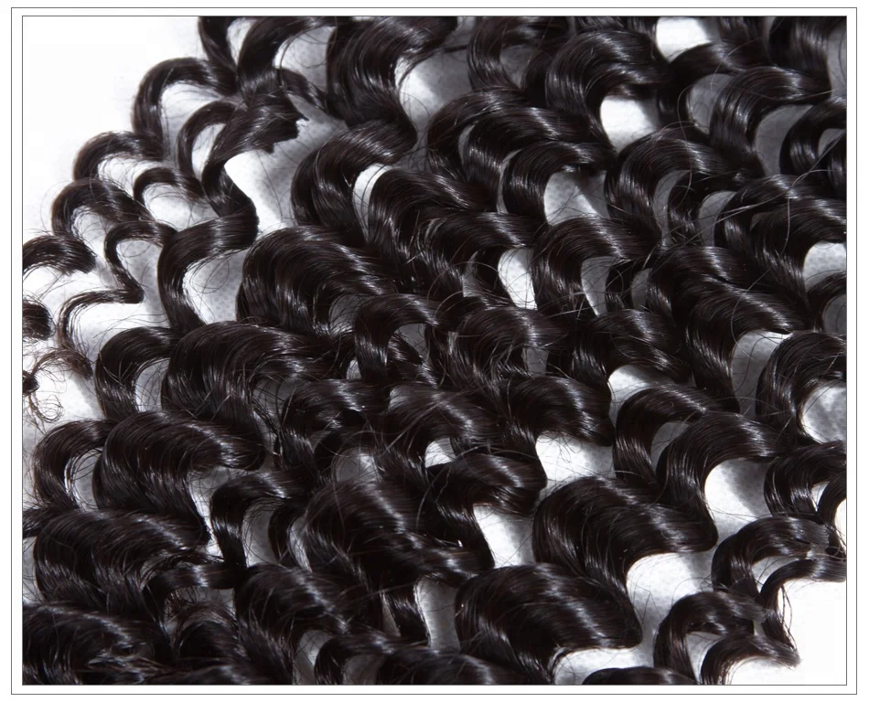 Royce Remy Hair Kinky curly Human Hair Closure 4x4 Pre Plucked With Baby Hair Bleached
