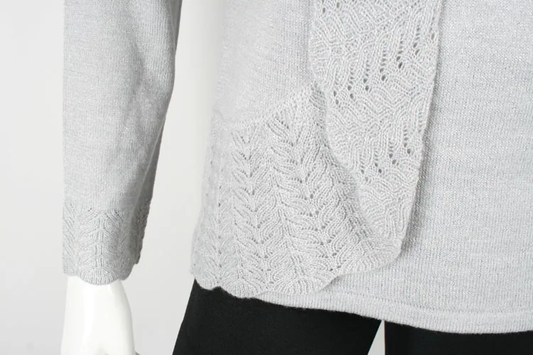 Hot Selling Ladies Custom Knit Sweater Women Loose Pullover Oversize Factory Sweater Top