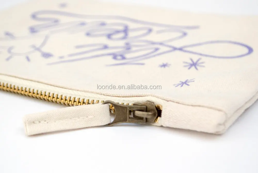 Экологически чистые сумки-тоут с принтом логотипа на застежке-молнии