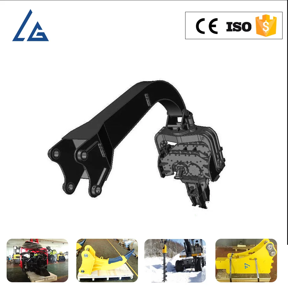 hammer hydraulic pile driver by mini excavator