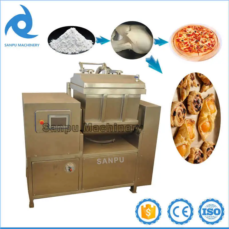 Vacuum Dough Mixer For Processing Flour Products