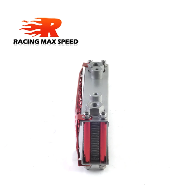 
Motorcycle Engine Oil Cooler Upgrade Aluminum Motorcycle Engine Oil Cooler Cooling Radiator 50CC-200CC Universal 