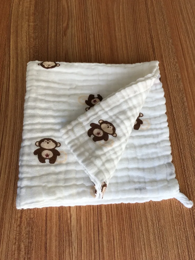 
Soft touch Bamboo Cotton gauze fabric for baby products printed gauze fabric 